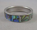 Abalone Shell Ring Size 9.5 (Vintage) H017-8
