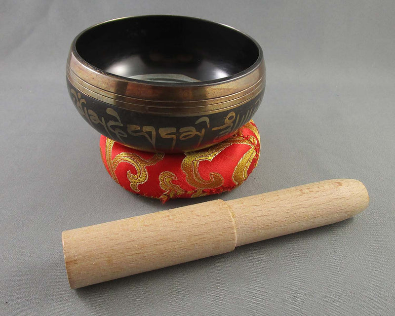 Tibetan Brass Singing Bowl 3" (H079)