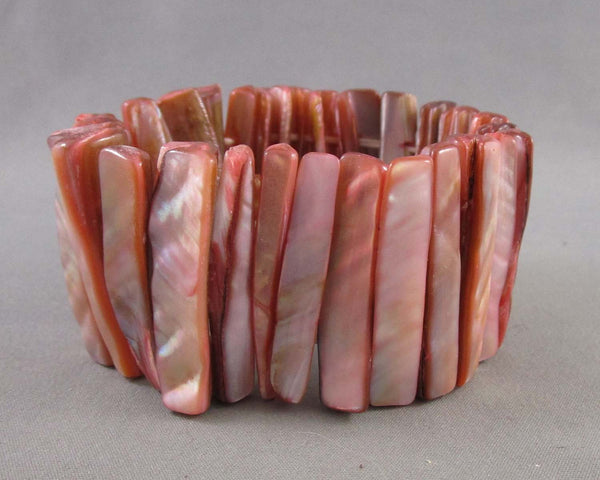 Abalone Shell Bracelet (Vintage) H017-9