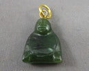Jade Buddha Gemstone Pendant (Vintage) H100-32