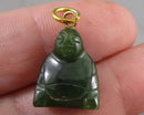 Jade Buddha Gemstone Pendant (Vintage) H100-32
