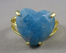 Blue Apatite Gemstone Ring H101-2