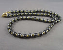 Hematite Gemstone Necklace (Vintage) H101-4