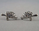 Sterling Silver Turtle Earrings H017-22
