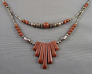 Goldstone Gemstone Necklace (Vintage) H101-6