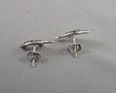Sterling Silver Turtle Earrings H017-22