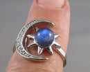 Labradorite Gemstone Ring H101-7