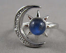 Labradorite Gemstone Ring H101-7