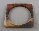 Wood Bangle Bracelet (Vintage) H102-4