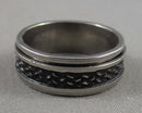 Stainless Steel Spin Ring Size 6 (Vintage) H102-16