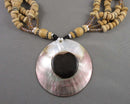 Abalone Shell Necklace H044-9