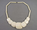 Bone Necklace 1pc (Vintage) H044-10