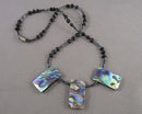 Abalone Shell Necklace H044-15