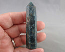 Blue Apatite Gemstone Standing Point Tower B082-10