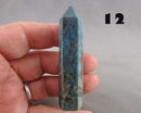 You Choose!  Blue Apatite Gemstone Standing Point Tower