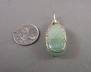 Aventurine Gemstone Pendant (Vintage) H044-18