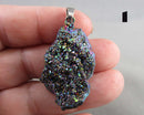 You Choose!  Beautiful Rainbow Aura Quartz Pendants