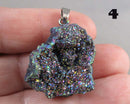 You Choose!  Beautiful Rainbow Aura Quartz Pendants