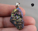 You Choose!  Beautiful Rainbow Aura Quartz Pendants