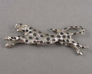 Leopard Cat Brooch (Vintage) H105-4
