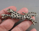 Leopard Cat Brooch (Vintage) H105-4