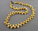 Natural Pearl Gemstone Necklace Vintage H105-10