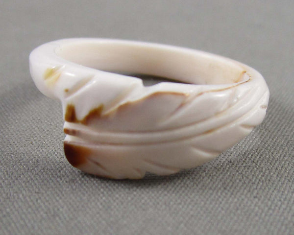 Bone Ring Size 6 (Vintage) H082-20