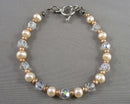 Pearl Gemstone Bracelet (Vintage) H105-19