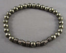 Pyrite Gemstone Bracelet (Vintage) H105-20