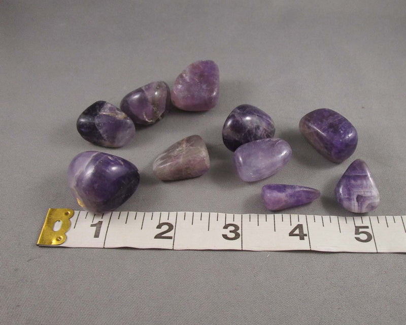 Amethyst Crystals Polished 5pcs J091**