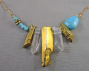 Aura Quartz & Magnesite Necklace H085-14