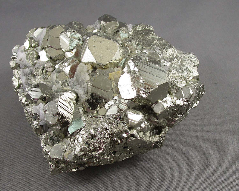 Premium Coco Pyrite Crystal Cluster 1pc B117-2