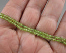 Peridot Beads Faceted Cube 2mm (C377)