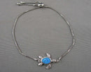 Opal Turtle Gemstone Bolo Bracelet Z014