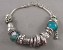 Pandora Style Charm Bracelet (Vintage) H007-3