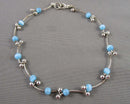 Cat's Eye Gemstone Bracelet (Vintage) H007-10