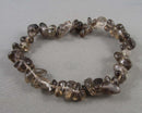Smoky Quartz Gemstone Bracelet (Vintage) H107-20