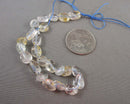 White Topaz Nugget Beads C297