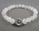 Crackle Quartz Gemstone Bracelet (Vintage) H108-1