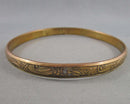 Brass Bangle (Vintage) H108-3