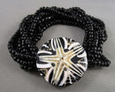 Shell Gemstone Bracelet (Vintage) H108-4