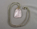 Quartz Gemstone Pendant Necklace (Vintage) H108-8