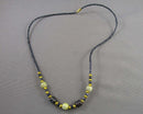 Hematite Gemstone Necklace (Vintage) H108-10