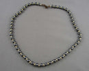 40% OFF!  Hematite Gemstone Necklace (Vintage) H110-1