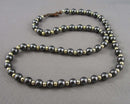 40% OFF!  Hematite Gemstone Necklace (Vintage) H110-1