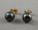40% OFF!  Hematite Gemstone Earrings (Vintage) H110-8