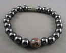 40% OFF!  Hematite Gemstone Bracelet (Vintage) H110-9