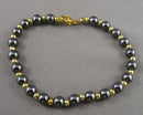 40% OFF!  Hematite Gemstone Bracelet (Vintage) H110-19