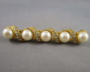 Faux Pearl Brooch (Vintage) H111-5