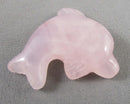 Rose Quartz Dolphin Pendant H088-11